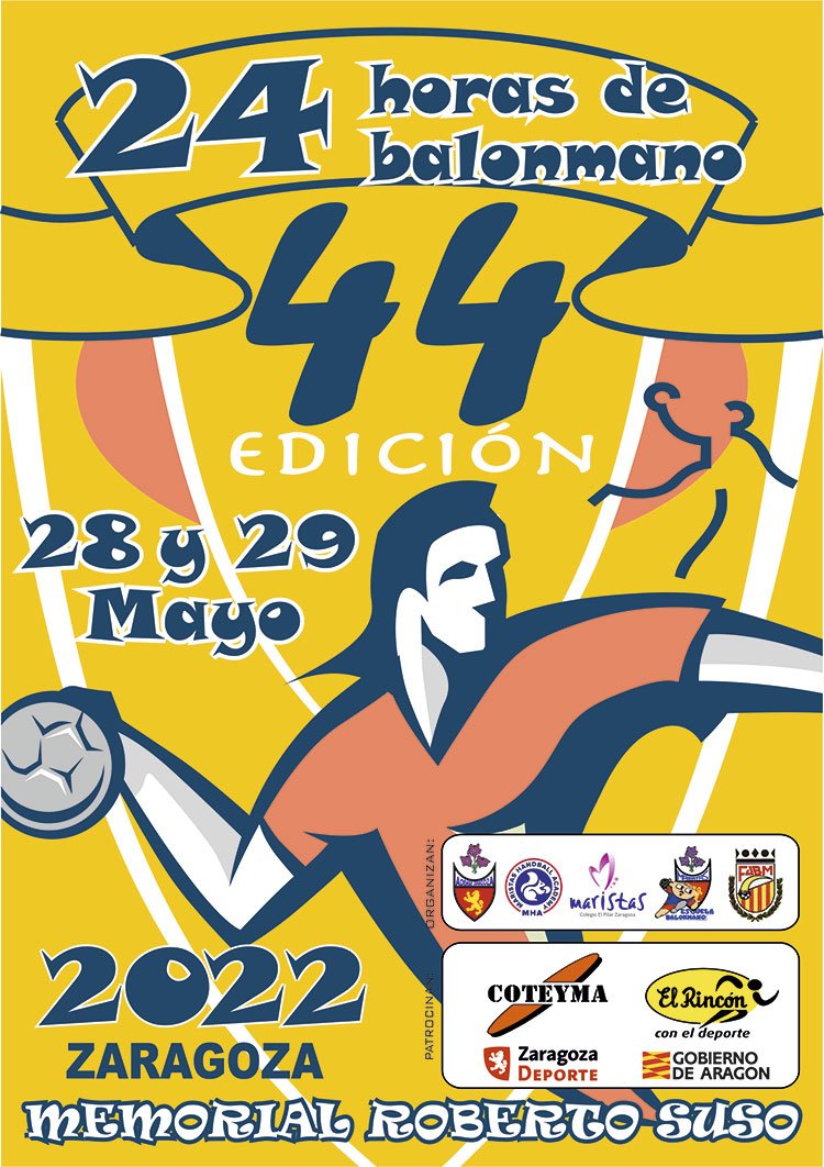 24h Balonmano 2022 - cartel